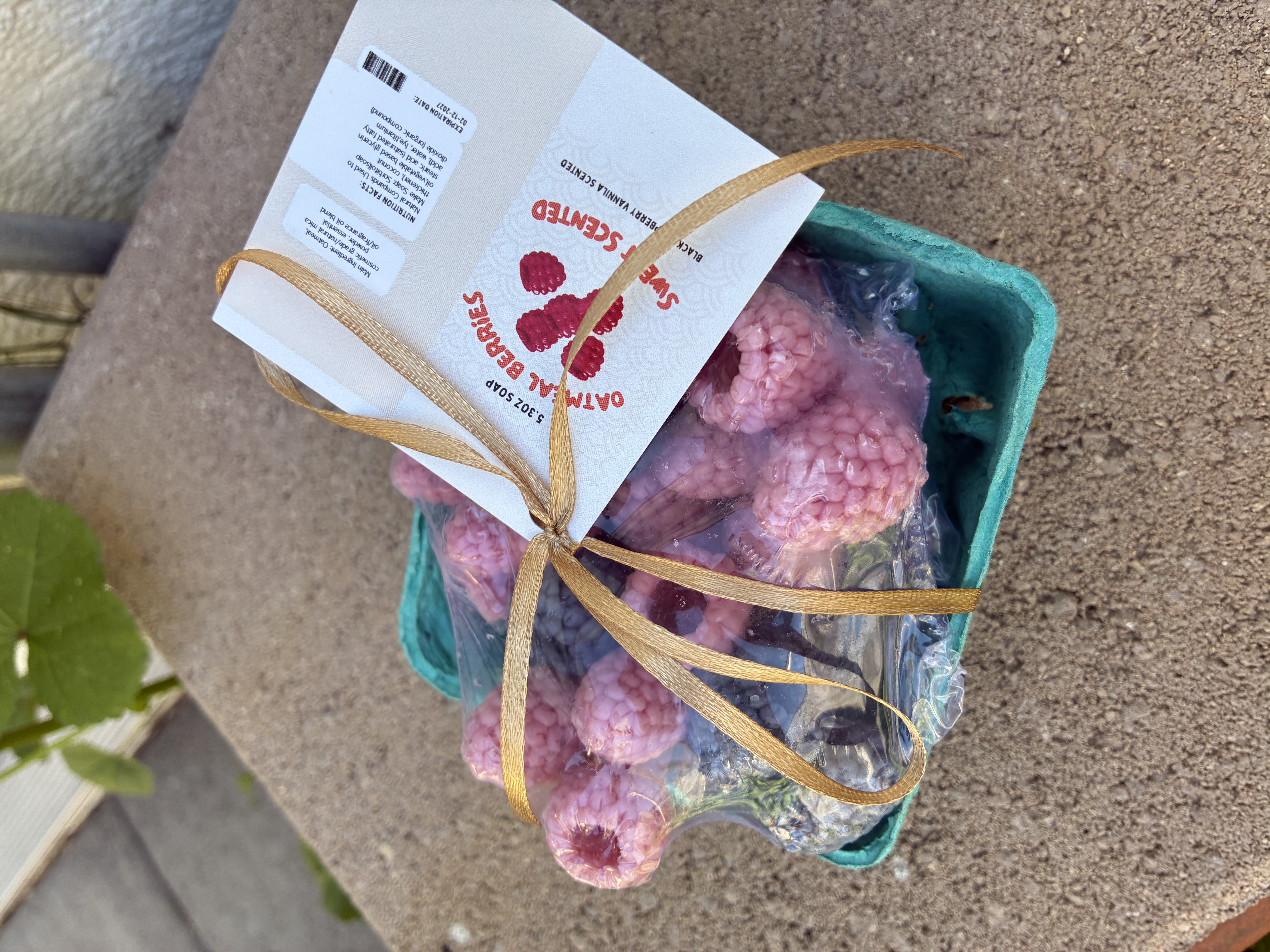 Oatmeal Berries Soap Set