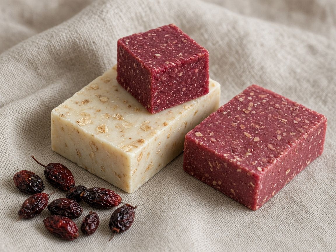 Oatmeal Berries Soap Set